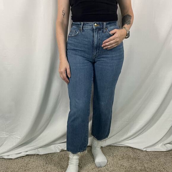 Universal Thread Vintage Straight Jeans Medium Wash Womens 8/29 - Picture 2 of 12